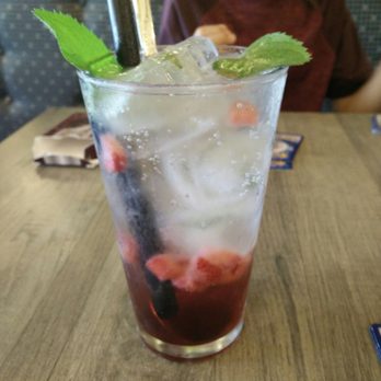 Woodstone Eatery - Raspberry Italian Soda - Asian Fusion Near Me - Markham, Ontario