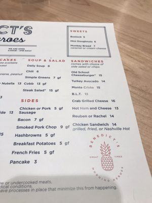 Menu photo 4 Benedict's Rochester, MN Menu photo 4 Benedict's Rochester, MN