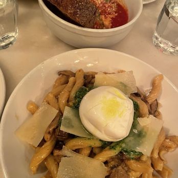 La Pecora Bianca SoHo - Meatballs and pasta with burrata - Mediterranean Near Me - New York, New York La Pecora Bianca SoHo - Meatballs and pasta with burrata - Mediterranean Near Me - New York, New York