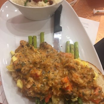 Another Broken Egg Cafe - Lobster Benedict with scrambled eggs - Breakfast & Brunch Near Me - Baton Rouge, Louisiana Another Broken Egg Cafe - Lobster Benedict with scrambled eggs - Breakfast & Brunch Near Me - Baton Rouge, Louisiana