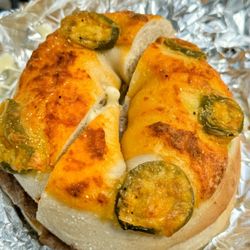 empire bagel factory - Breakfast Jalapeno Bagel