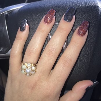 Forever Nails & Spa - This is the finished product.The picture does not do the work justice it literally looks like I have hocus-pocus nails. - Nail Salons Near Me - Costa Mesa, California