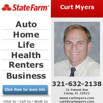 Curt Myers - State Farm Insurance Agent - Ad powered by: YPC Media - Insurance Near Me - Cocoa, Florida Curt Myers - State Farm Insurance Agent - Ad powered by: YPC Media - Insurance Near Me - Cocoa, Florida