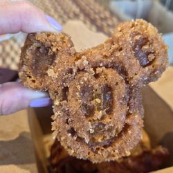 Churro Mickey waffles!