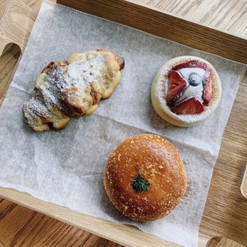 Tous Les Jours - Almond Croissant, Berry Cream Cheese Pastry, Kimchi Croquette - Bakeries Near Me - Allston, Massachusetts Tous Les Jours - Almond Croissant, Berry Cream Cheese Pastry, Kimchi Croquette - Bakeries Near Me - Allston, Massachusetts