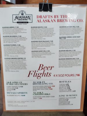Menu photo 8 Alaskan Brewing Public House Juneau, AK