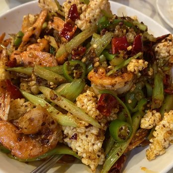Chengdu Taste - Flavored Shrimp with Crispy Rice Crust - $21.99 - Szechuan Near Me - Alhambra, California Chengdu Taste - Flavored Shrimp with Crispy Rice Crust - $21.99 - Szechuan Near Me - Alhambra, California