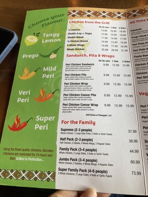 Menu photo 2 Barcelos Flame Grilled Chicken Burnaby, BC