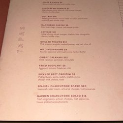 Babalu - Menu page 1