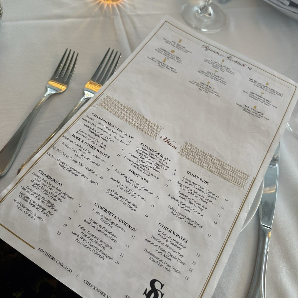 Southern Chicago - Menu - Southern Near Me - Chicago, Illinois Southern Chicago - Menu - Southern Near Me - Chicago, Illinois