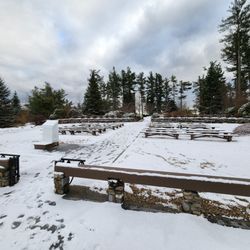 Cathedral of the Pines - Seating in The Pines