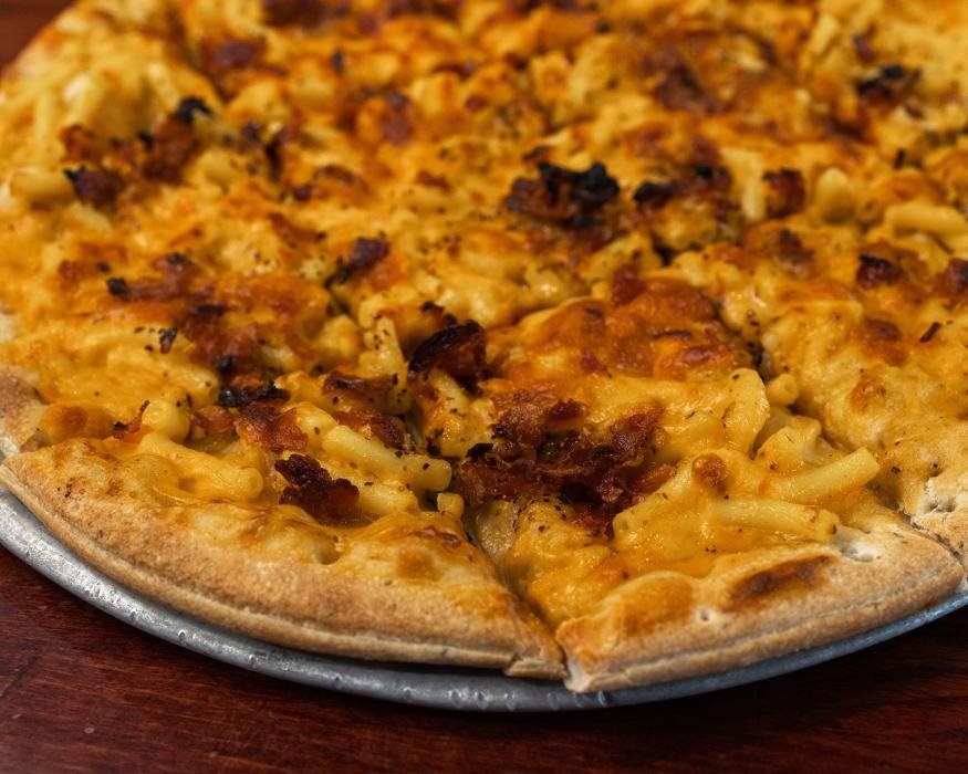 Food from Boss' Pizza and Chicken