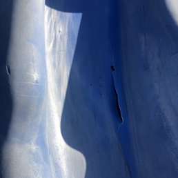 Dangerously broken slide Dangerously broken slide