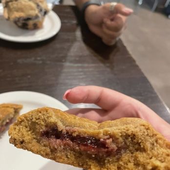Once Over Coffee Bar - Peanut butter jelly cookie, so good! - Coffee & Tea Near Me - Austin, Texas Once Over Coffee Bar - Peanut butter jelly cookie, so good! - Coffee & Tea Near Me - Austin, Texas