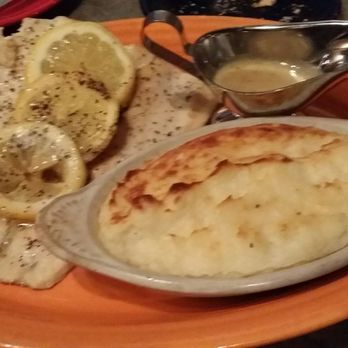 Bonkers Restaurant - Trout with Garlic Mash Potatoes - New American Near Me - Page, Arizona Bonkers Restaurant - Trout with Garlic Mash Potatoes - New American Near Me - Page, Arizona