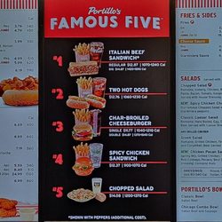 Portillo's Normal - Menu - food