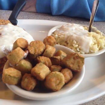 Rosa Mae's Cafe - Fried Steak with Peppered Gravy ($7.49), sides of Fried Okra and Buttered Rice with Peppered Gravy. Very well done! - Sandwiches Near Me - Highway, North Carolina Rosa Mae's Cafe - Fried Steak with Peppered Gravy ($7.49), sides of Fried Okra and Buttered Rice with Peppered Gravy. Very well done! - Sandwiches Near Me - Highway, North Carolina