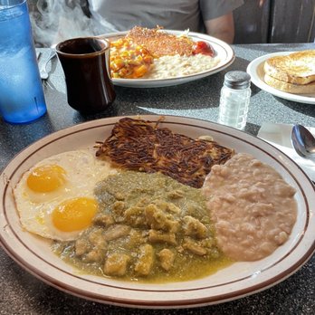 Chubby's - Chili Verde with eggs! - Burgers Near Me - Fresno, California