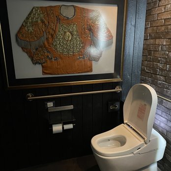 Qi Austin - Bathroom with heated toilet seat! - Dim Sum Near Me - Austin, Texas