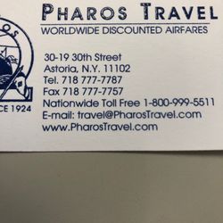 Pharos Travel - Business Card