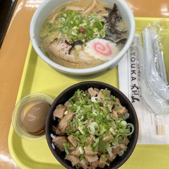 Hokkaido Ramen Santouka - Shio Ramen (Salt Flavor) combo - Ramen Near Me - Irvine, California Hokkaido Ramen Santouka - Shio Ramen (Salt Flavor) combo - Ramen Near Me - Irvine, California