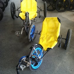 Wheel Fun Rentals - Heritage Square - Funcycles to ride on the beach