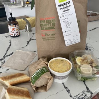 Panera Bread - all the food and a receipt for prices - Salad Near Me - Harvey, Louisiana Panera Bread - all the food and a receipt for prices - Salad Near Me - Harvey, Louisiana