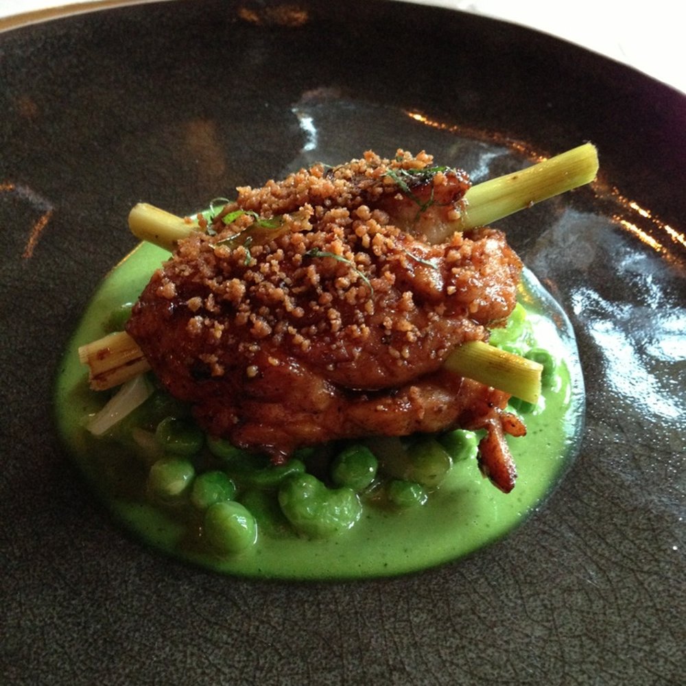 Pavillon Ledoyen - Sweetbreads with lemongrass and peas - French Near Me - Paris, 75