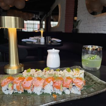 Kumoya - salmon tartare and spicy scallop rolls - Japanese Near Me - Denver, Colorado Kumoya - salmon tartare and spicy scallop rolls - Japanese Near Me - Denver, Colorado