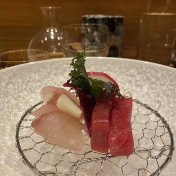 KUSAKABE - Chef 's choice sashimi nestled in shaved ice - Sushi Bars Near Me - San Francisco, California