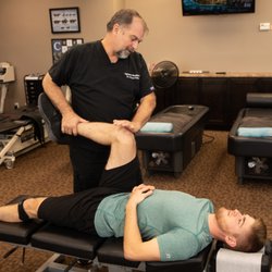 Brown Chiropractic Alcoa - Dr. Tilley helps our patients feel calm and restful during treatment.