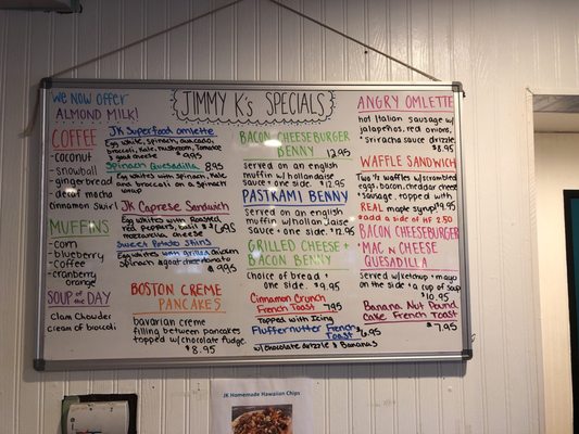 Menu photo 3 Jimmy K's Diner Haverhill, MA