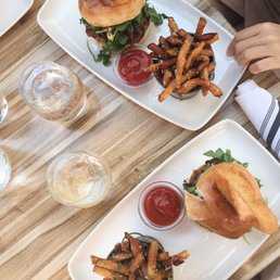 Smoked surf burger!