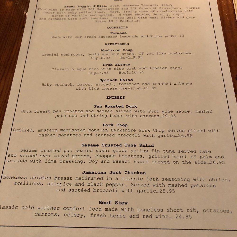 Farmer's Table - New American Near Me - New Canaan, Connecticut Farmer's Table - New American Near Me - New Canaan, Connecticut