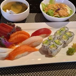 New Wild Ginger - Sushi and sashimi lunch.