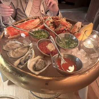 La Serre - Seafood tower - French Near Me - Chicago, Illinois