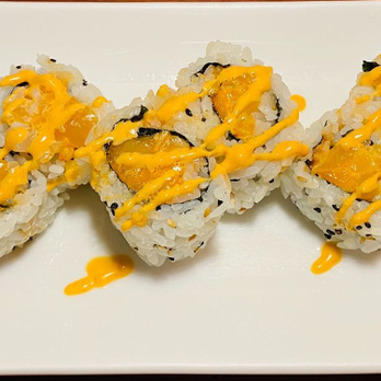 Osaka Sushi - three pieces of sushi on a white plate - Sushi Bars Near Me - Burnaby, British Columbia Osaka Sushi - three pieces of sushi on a white plate - Sushi Bars Near Me - Burnaby, British Columbia