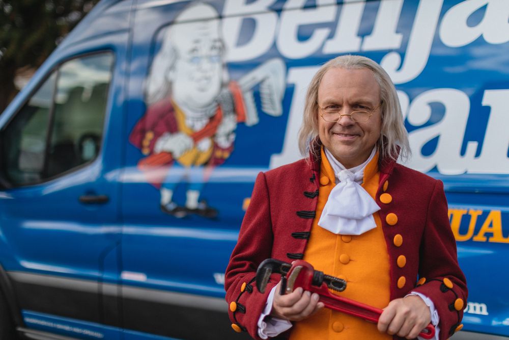 Slide of Benjamin Franklin Plumbing