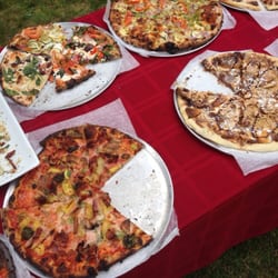 Chariot Pizza Wood Fired Catering - Some of the pizza...