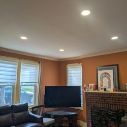 Sperry Electric - The main job, living room lights, aren't they nice