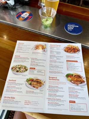 Menu photo 1 Hooters Clearwater, FL