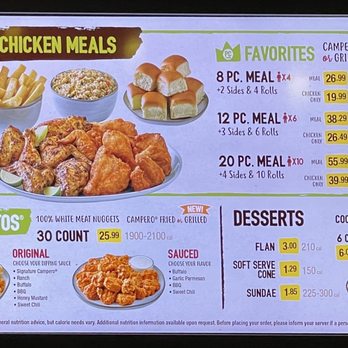 Pollo Campero - Menu - Latin American Near Me - Las Vegas, Nevada