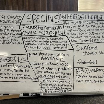 The Burritaco Burger Grill - Wow... what to choose... I had the burger w goat cheese. - Burgers Near Me - Mebane, North Carolina The Burritaco Burger Grill - Wow... what to choose... I had the burger w goat cheese. - Burgers Near Me - Mebane, North Carolina