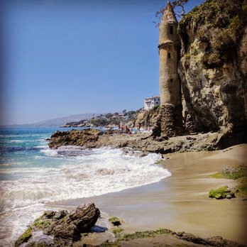 Victoria Beach - The tower - Beaches Near Me - Laguna Beach, California