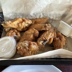 Dockside Restaurant - Garlic Parmesan wings