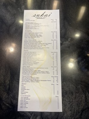 Menu photo 7 Sukai Friant, CA