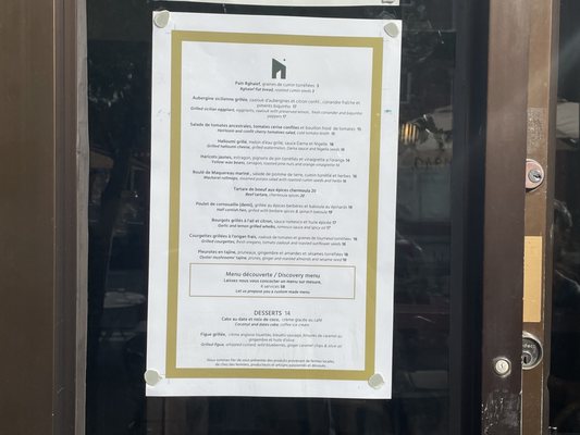 Menu photo 1 Darna Bistroquet Montreal, QC