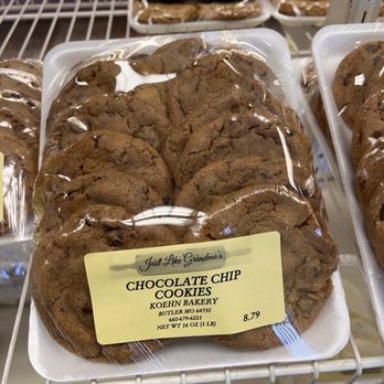 Koehn Bakery - Chocolate chip cookies ($8.79) - Donuts Near Me - Butler, Missouri Koehn Bakery - Chocolate chip cookies ($8.79) - Donuts Near Me - Butler, Missouri
