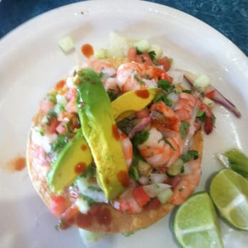 Mariscos Mazatlan - Shrimp Tostada - Mexican Near Me - Moreno Valley, California Mariscos Mazatlan - Shrimp Tostada - Mexican Near Me - Moreno Valley, California