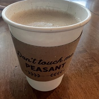 Twisted Sisters Bake Shop - Cinnamon Toast Crunch latte - great! - Cupcakes Near Me - Fredericksburg, Texas